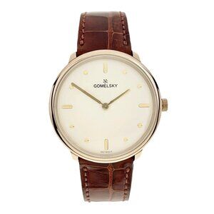 NEW Gomelsky By Shinola Audry Rose Gold Plated Quartz Watch w/ Box MSRP $850